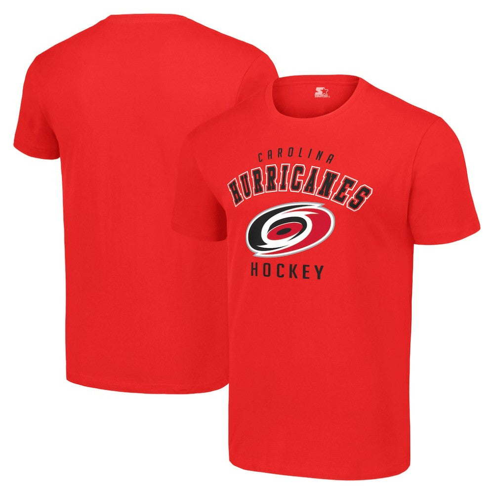 Carolina Hurricanes Starter Logo T-Shirt Red