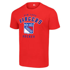 New York Rangers Starter Logo T-Shirt Red