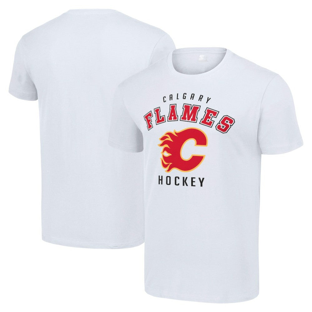 Calgary Flames Starter Logo T-Shirt White