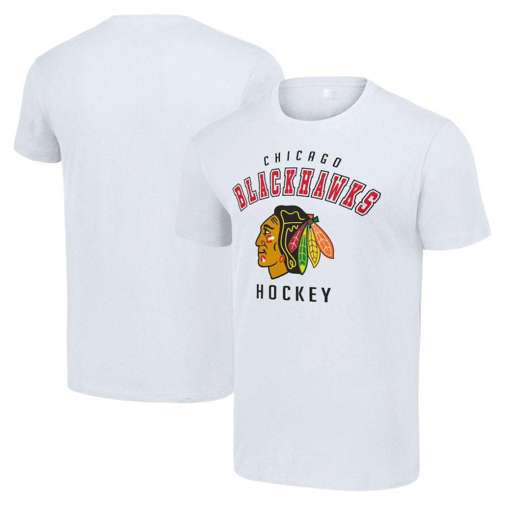 Chicago Blackhawks Starter Logo T-Shirt White