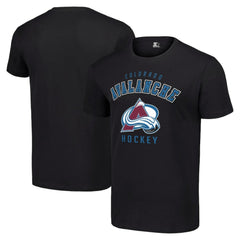 Colorado Avalanche Starter Logo T-Shirt Black
