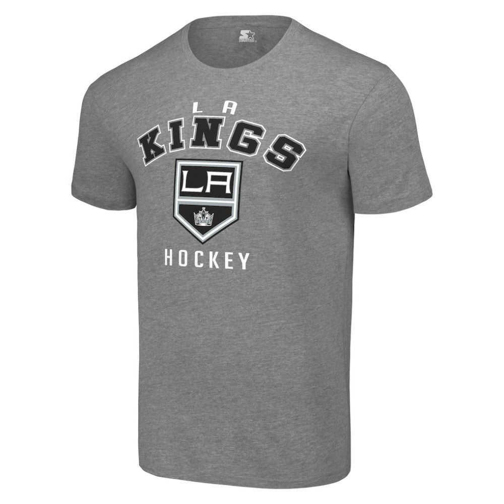 Los Angeles Kings Starter Logo T-Shirt Heather Gray