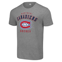 Montreal Canadiens Starter Logo T-Shirt Heather Gray