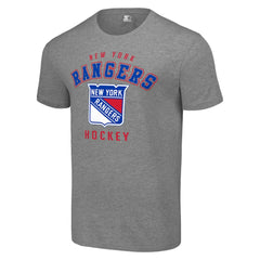 New York Rangers Starter Logo T-Shirt Heather Gray