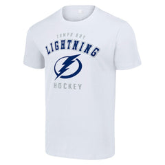 Tampa Bay Lightning Starter Logo T-Shirt White