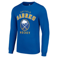 Buffalo Sabres Starter Logo Long Sleeve T-Shirt Royal