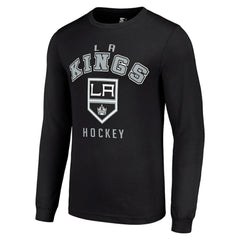 Los Angeles Kings Starter Logo Long Sleeve T-Shirt Black