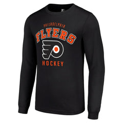Philadelphia Flyers Starter Logo Long Sleeve T-Shirt Black