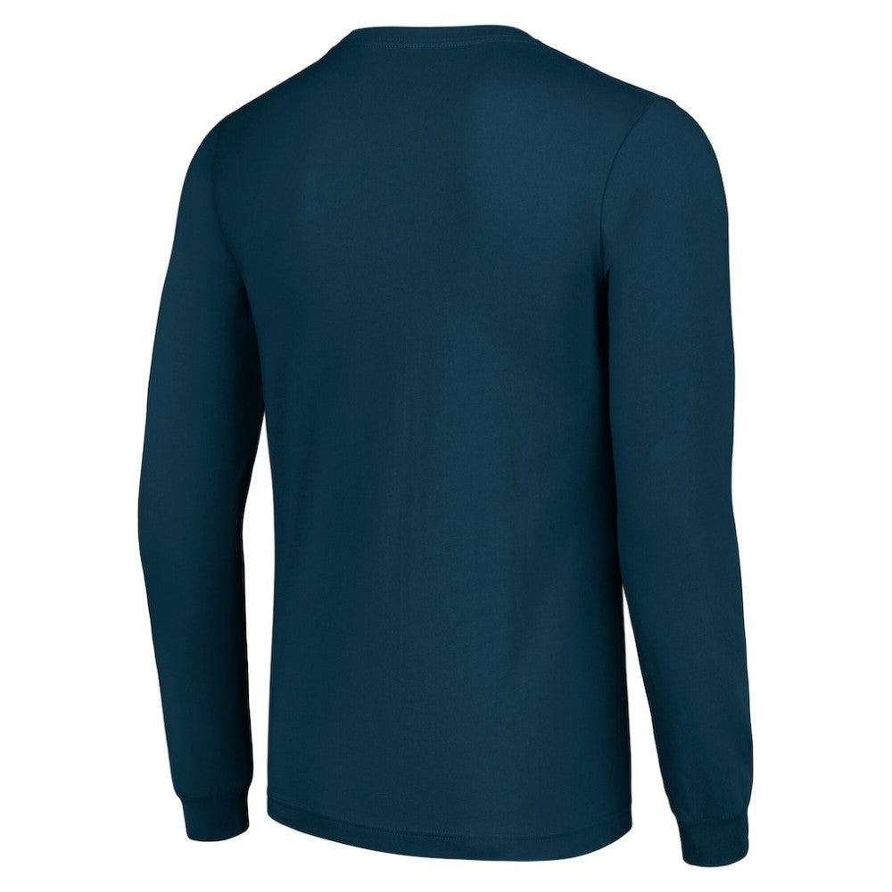 Winnipeg Jets Starter Logo Long Sleeve T-Shirt Navy