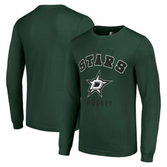 Dallas Stars Starter Logo Long Sleeve T-Shirt Military Green