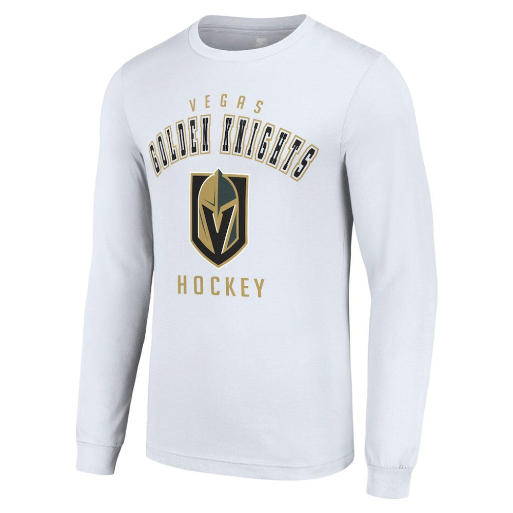 Vegas Golden Knights Starter Logo Long Sleeve T-Shirt White