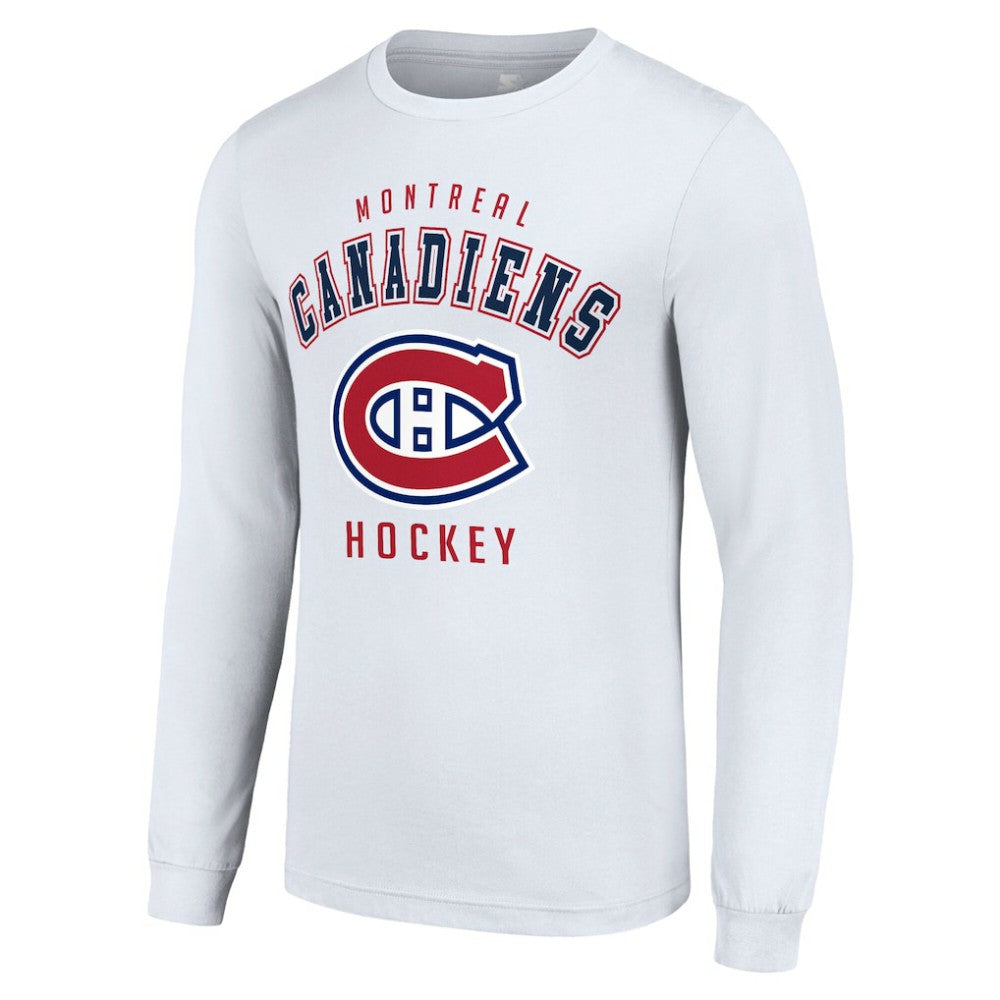 Montreal Canadiens Starter Logo Long Sleeve T-Shirt White