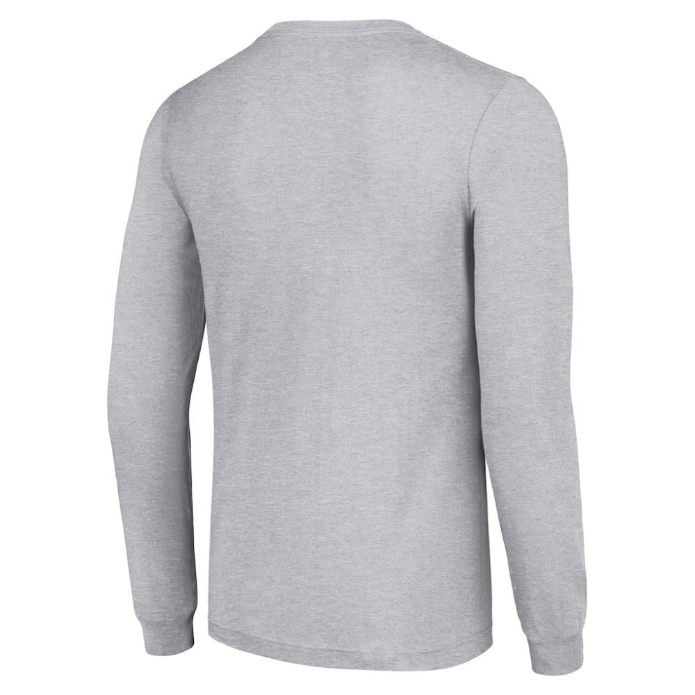Ottawa Senators Starter Logo Long Sleeve T-Shirt Heather Gray