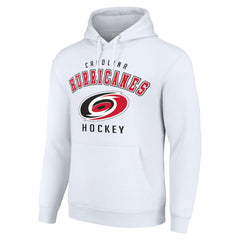 Carolina Hurricanes Starter Logo Pullover Hoodie White