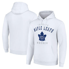 Toronto Maple Leafs Starter Logo Pullover Hoodie White