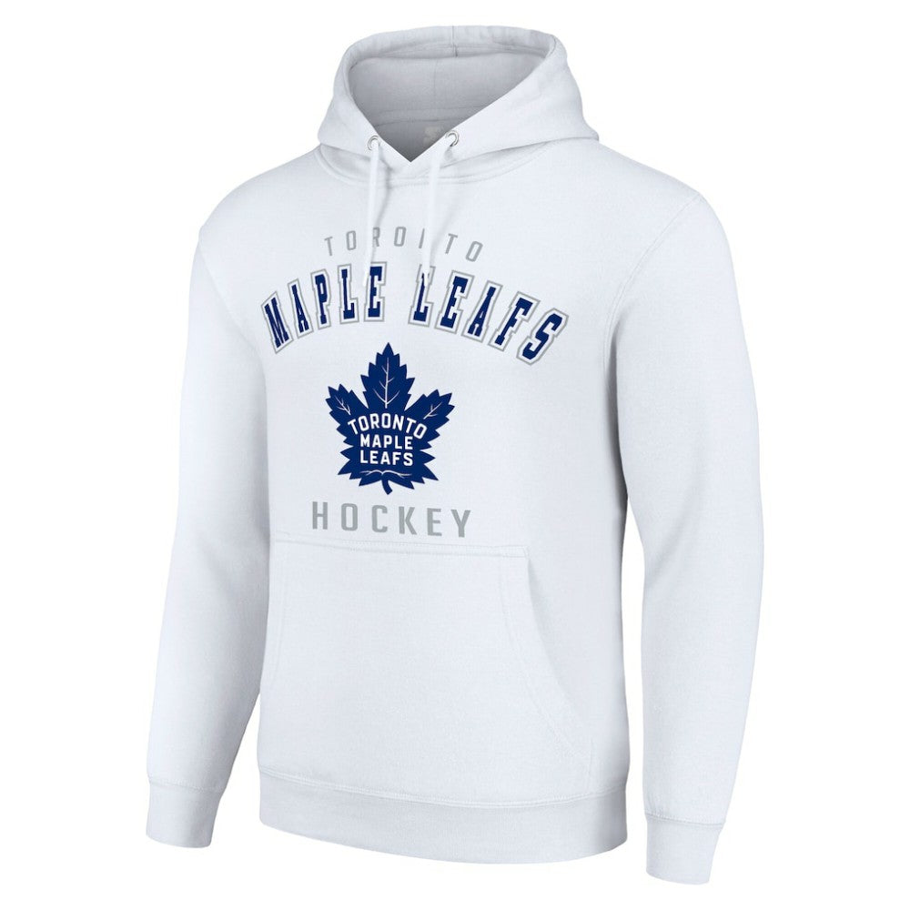 Toronto Maple Leafs Starter Logo Pullover Hoodie White