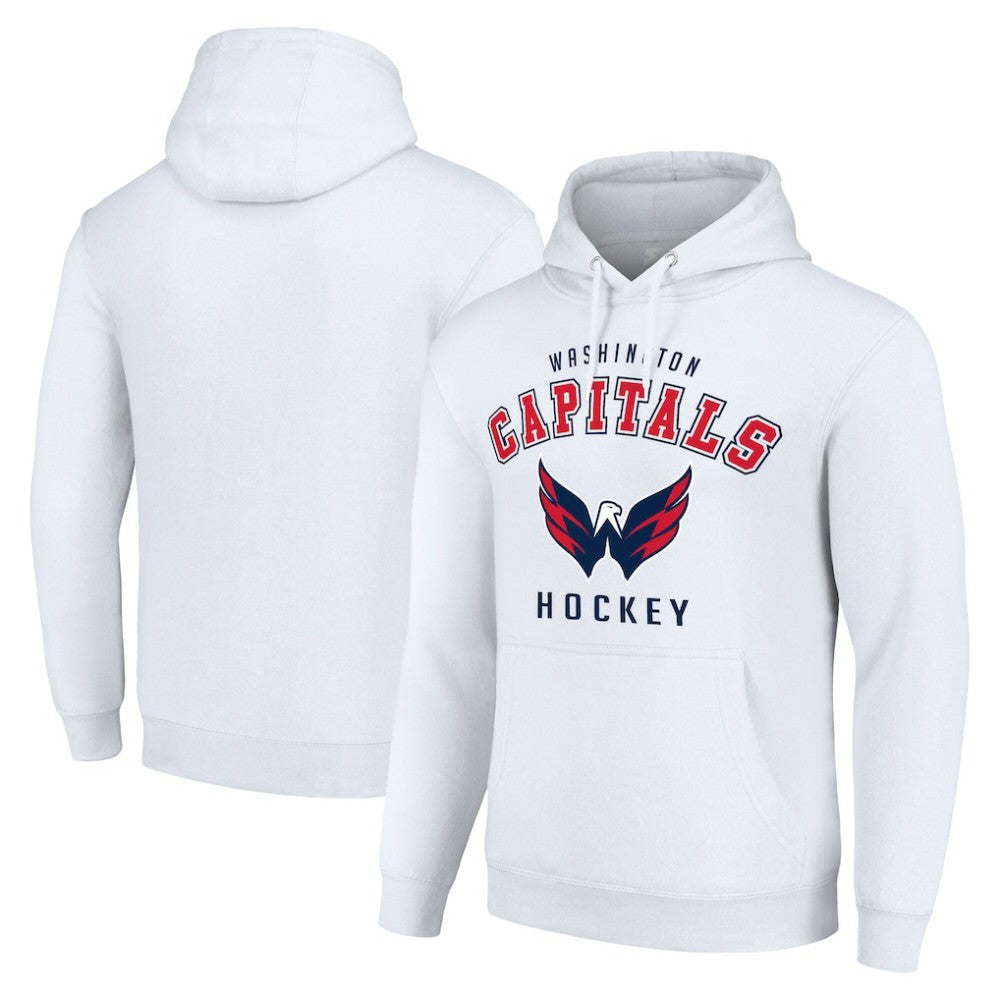 Washington Capitals Starter Logo Pullover Hoodie White