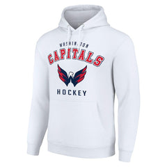 Washington Capitals Starter Logo Pullover Hoodie White