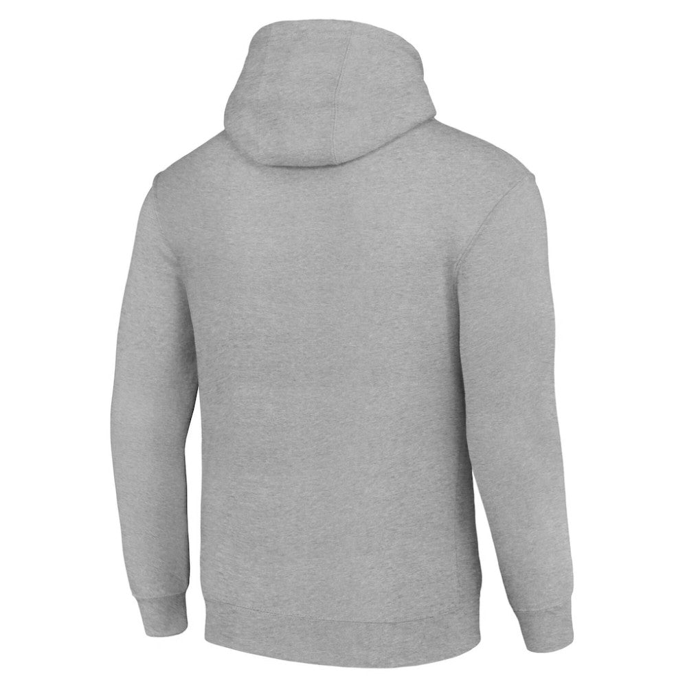 Boston Bruins Starter Logo Pullover Hoodie Heather Gray