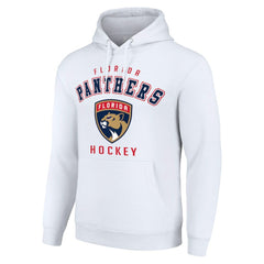 Florida Panthers Starter Logo Pullover Hoodie White
