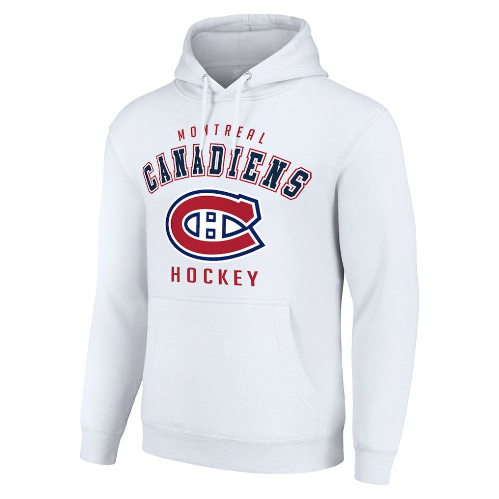 Montreal Canadiens Starter Logo Pullover Hoodie White