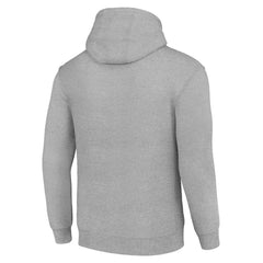 Vancouver Canucks Starter Logo Pullover Hoodie Heather Gray