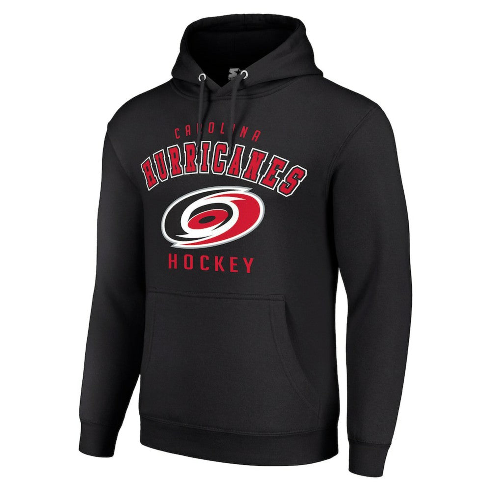 Carolina Hurricanes Starter Logo Pullover Hoodie Black