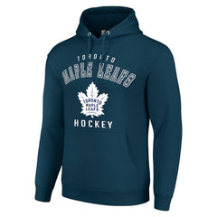 Toronto Maple Leafs Starter Logo Pullover Hoodie Navy