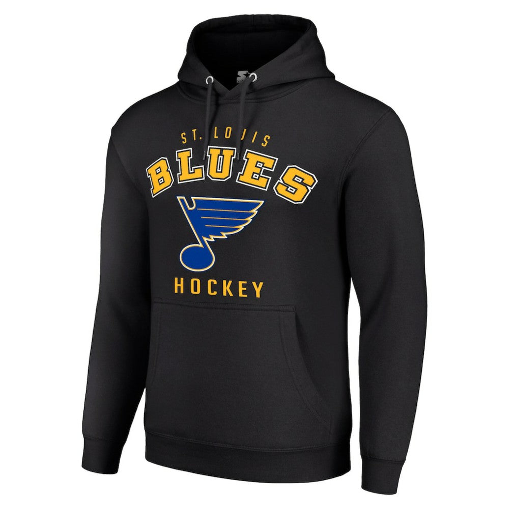 St. Louis Blues Starter Logo Pullover Hoodie Black