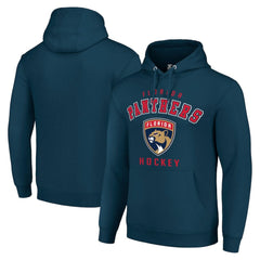 Florida Panthers Starter Logo Pullover Hoodie Navy