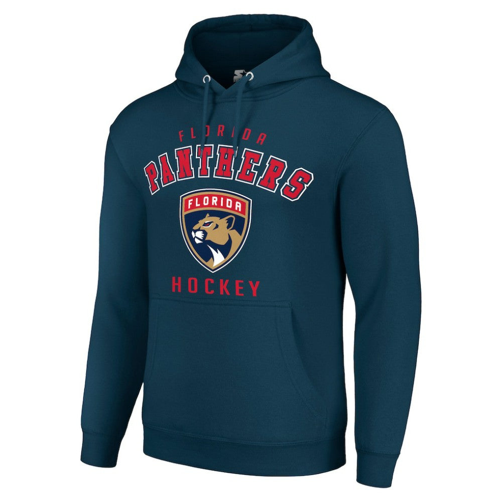 Florida Panthers Starter Logo Pullover Hoodie Navy