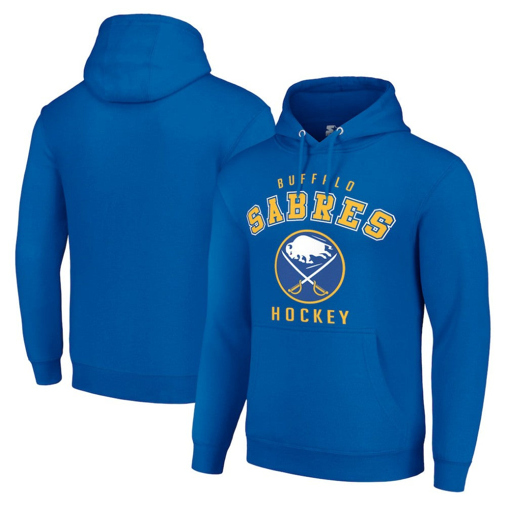 Buffalo Sabres Starter Logo Pullover Hoodie Royal