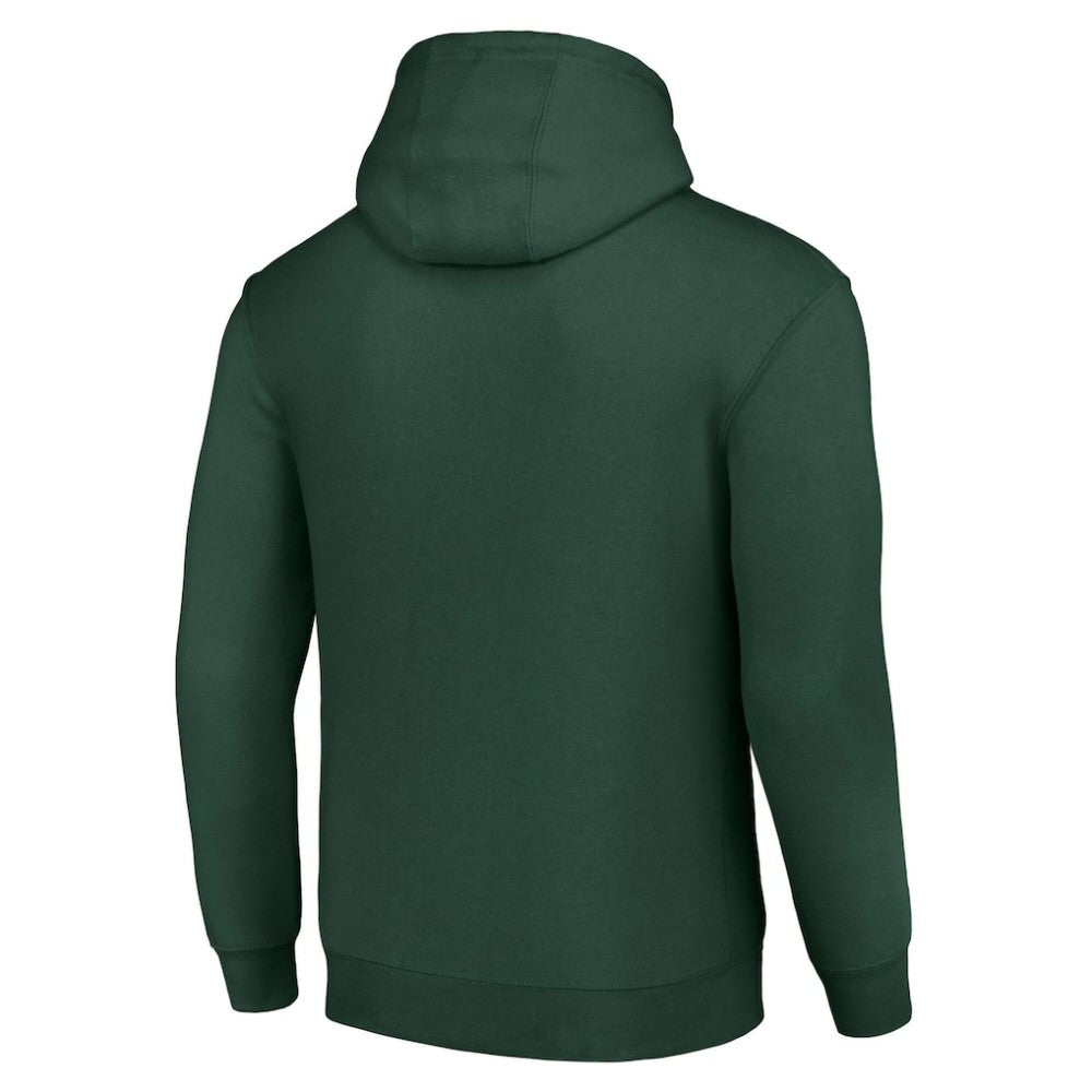Dallas Stars Starter Logo Pullover Hoodie Green