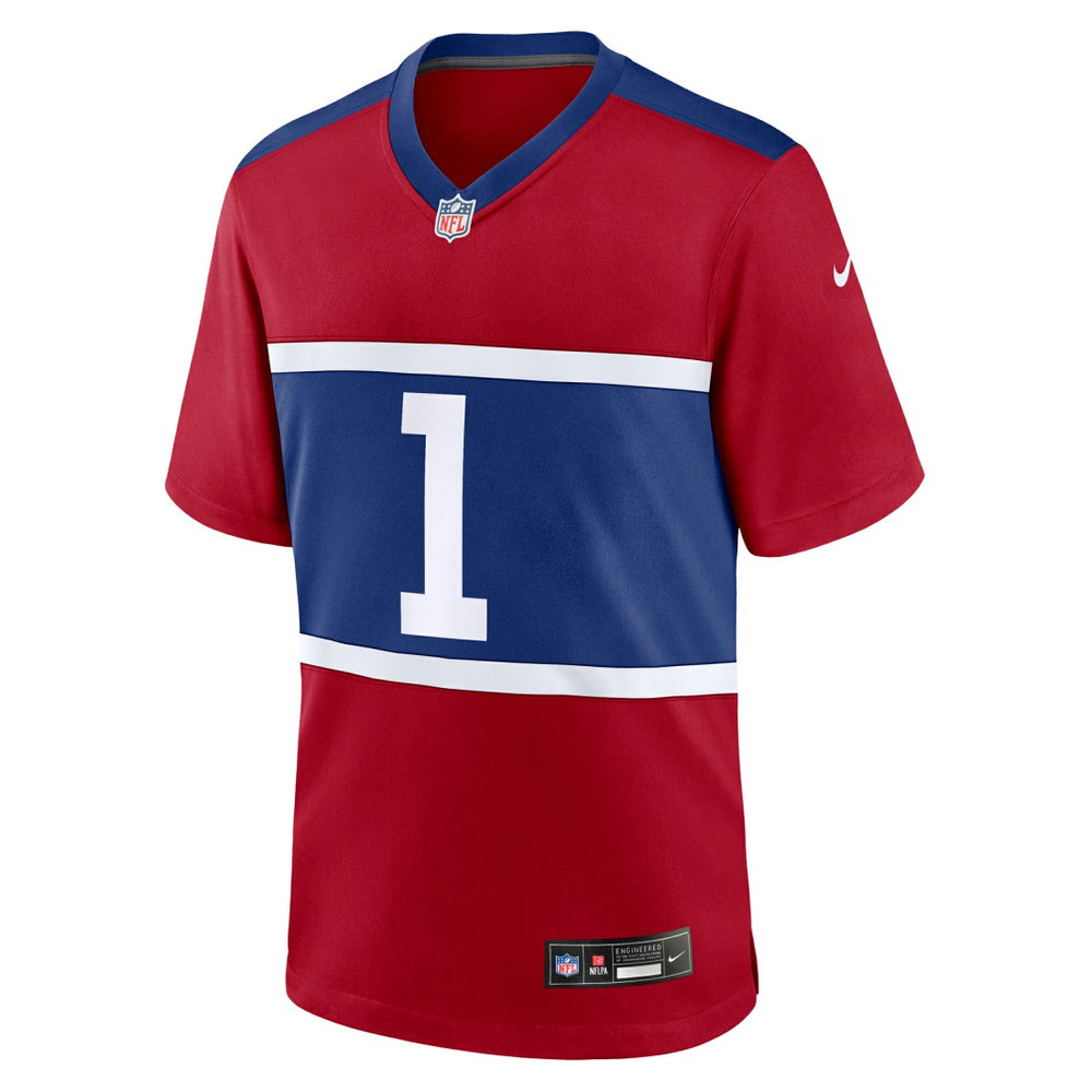 Malik Nabers New York Giants Alternate Game Jersey - Century Red