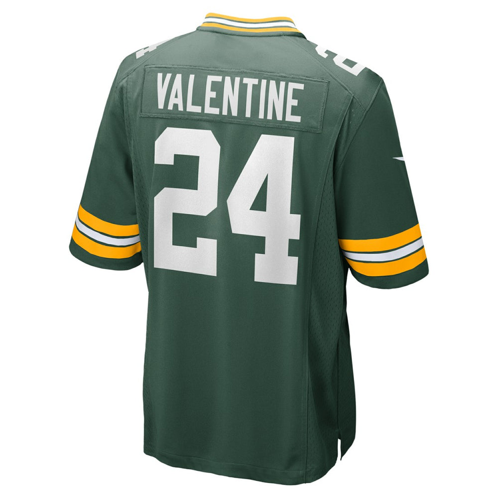 Carrington Valentine Green Bay Packers Game Jersey - Green