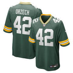 Matt Orzech Green Bay Packers Game Jersey - Green