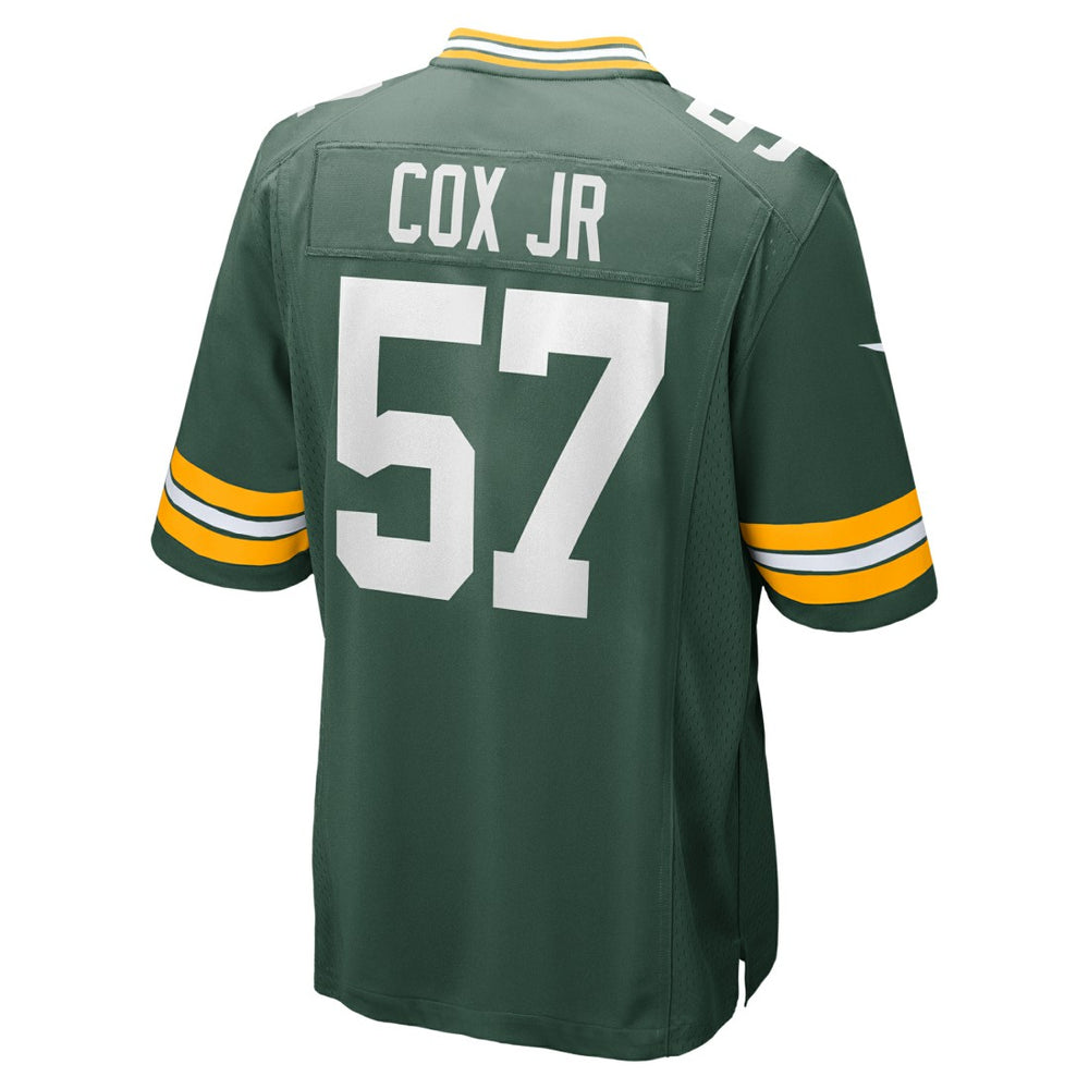 Brenton Cox Jr. Green Bay Packers Game Jersey - Green