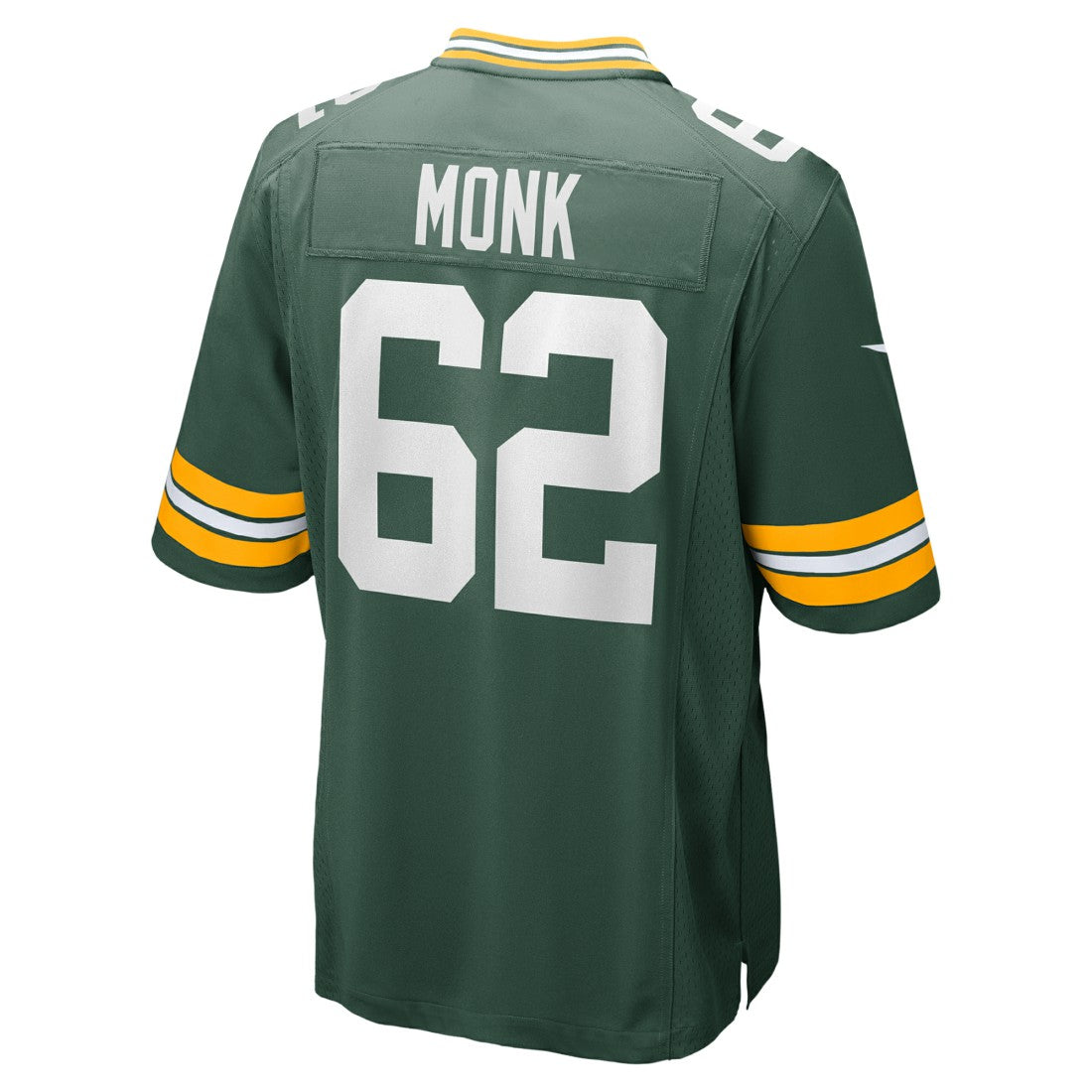 Jacob Monk Green Bay Packers Game Jersey - Green