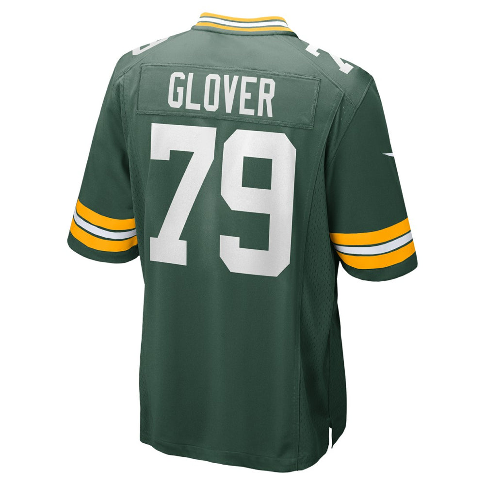Travis Glover Green Bay Packers Game Jersey - Green
