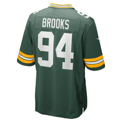 Karl Brooks Green Bay Packers Game Jersey - Green