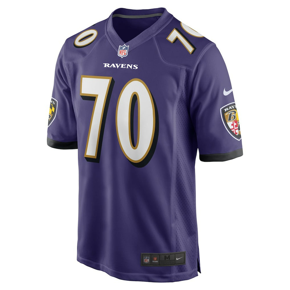 Roger Rosengarten Baltimore Ravens Team Game Jersey - Purple