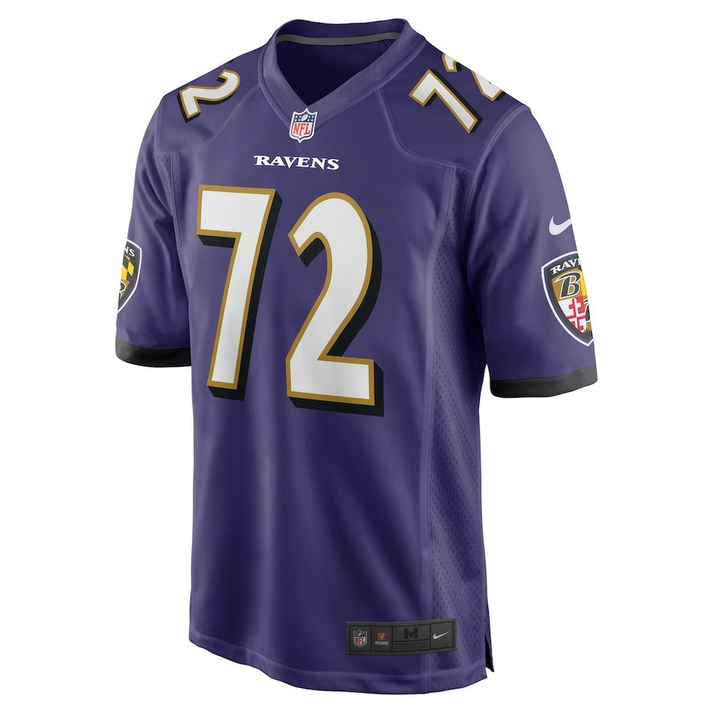 Andrew Vorhees Baltimore Ravens Team Game Jersey - Purple