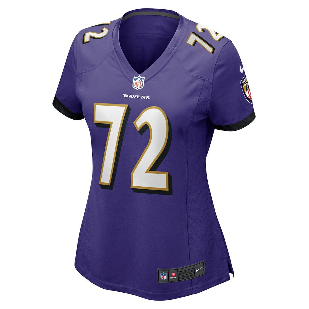 Andrew Vorhees Baltimore Ravens Women's Game Jersey - Purple
