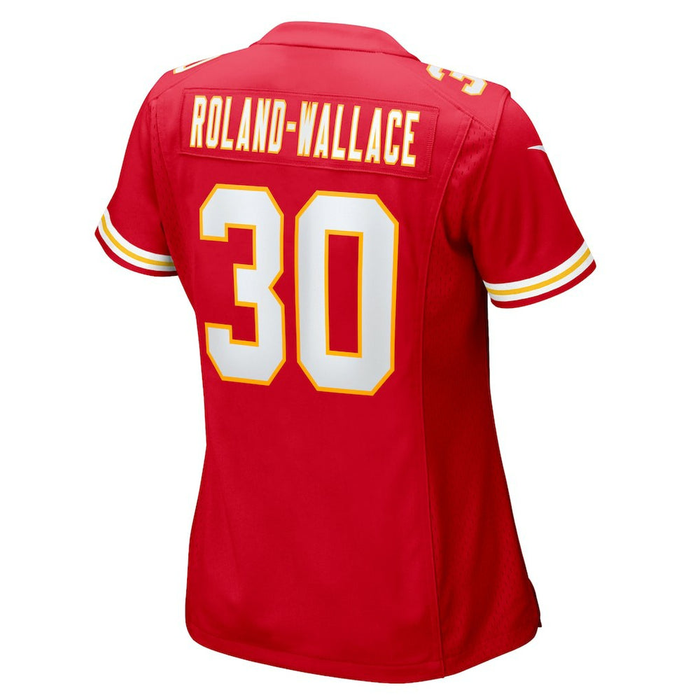 Chris Roland-Wallace Kansas City Chiefs Women's Game Jersey - Red