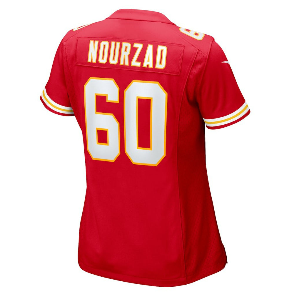 Hunter Nourzad Kansas City Chiefs Women's Game Jersey - Red