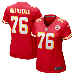Kingsley Suamataia Kansas City Chiefs Women's Game Jersey - Red