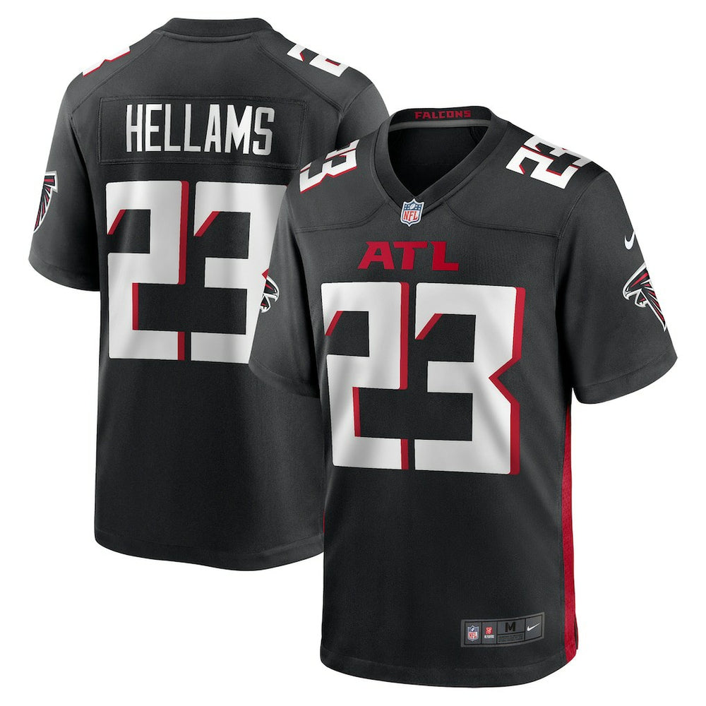 DeMarcco Hellams Atlanta Falcons Team Game Jersey - Black