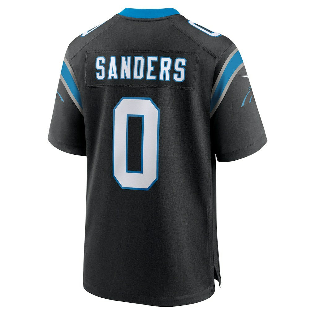 Ja'Tavion Sanders Carolina Panthers Game Jersey - Black