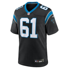 Jarrett Kingston Carolina Panthers Game Jersey - Black