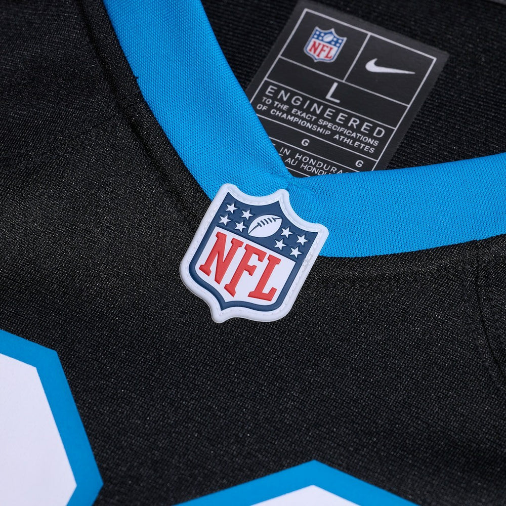 Chandler Zavala Carolina Panthers Game Jersey - Black